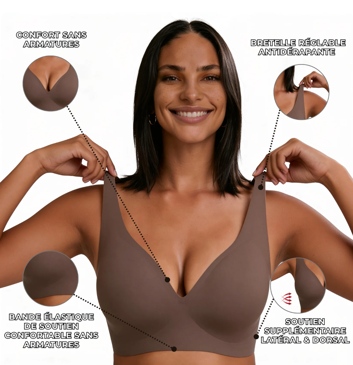 Nuéline™ Soutien-Gorge Blanc